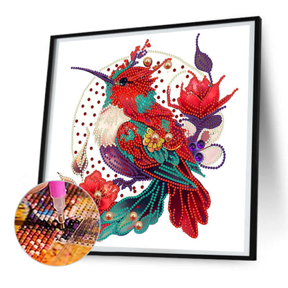 Cardinal - Special Shaped Drill Diamond Painting 30*30CM