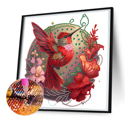 Cardinal - Special Shaped Drill Diamond Painting 30*30CM