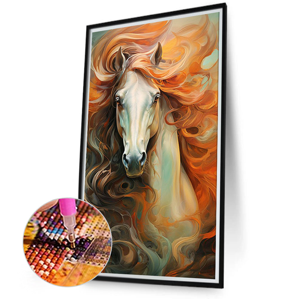 Art Horse - Full Round Drill Diamond Painting 40*70CM