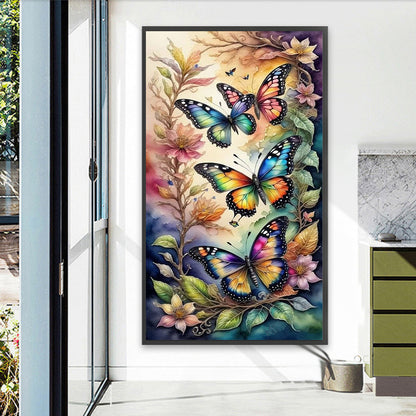 Butterfly - Full Square Drill Diamond Painting 40*70CM