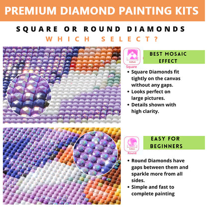 Mickey And Minnie'S Date Trip - Full Round Drill Diamond Painting 50*70CM