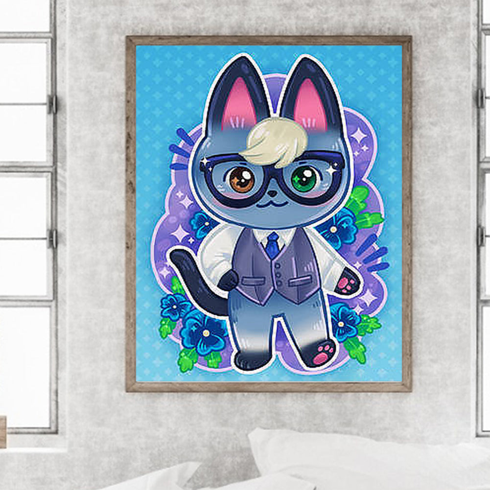 Mr- Rabbit - Full Round Drill Diamond Painting 40*50CM