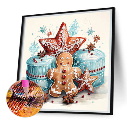 Cookie Drinks - Special Shaped Drill Diamond Painting 30*30CM