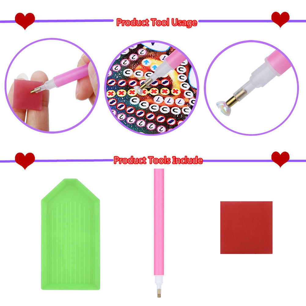 Candy House - Special Shaped Drill Diamond Painting 30*30CM