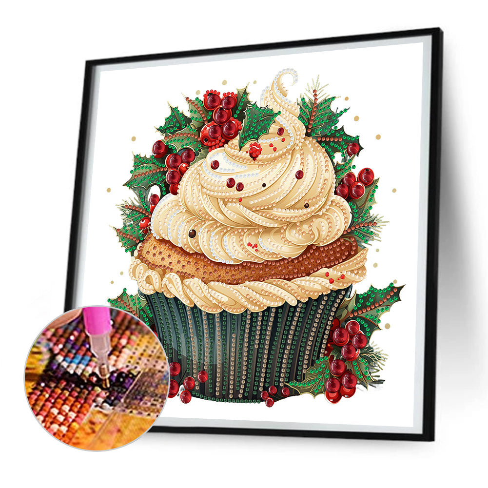 Cake - Special Shaped Drill Diamond Painting 30*30CM