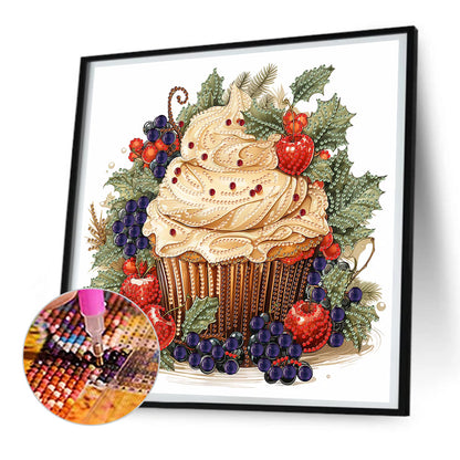 Cake - Special Shaped Drill Diamond Painting 30*30CM