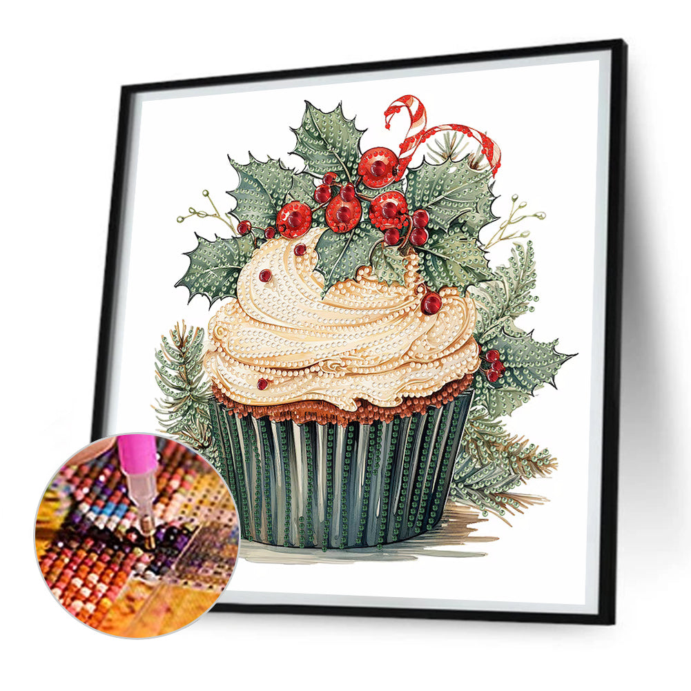 Cake - Special Shaped Drill Diamond Painting 30*30CM