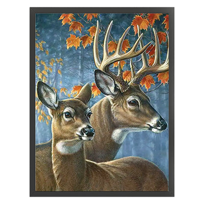 Elk - 11CT Stamped Cross Stitch 40*55CM