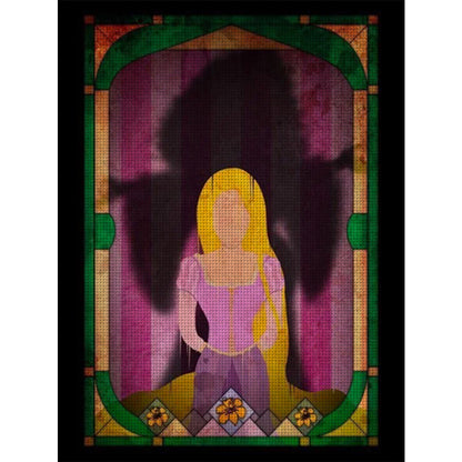 Disney Rapunzel - 14CT Stamped Cross Stitch 30*40CM