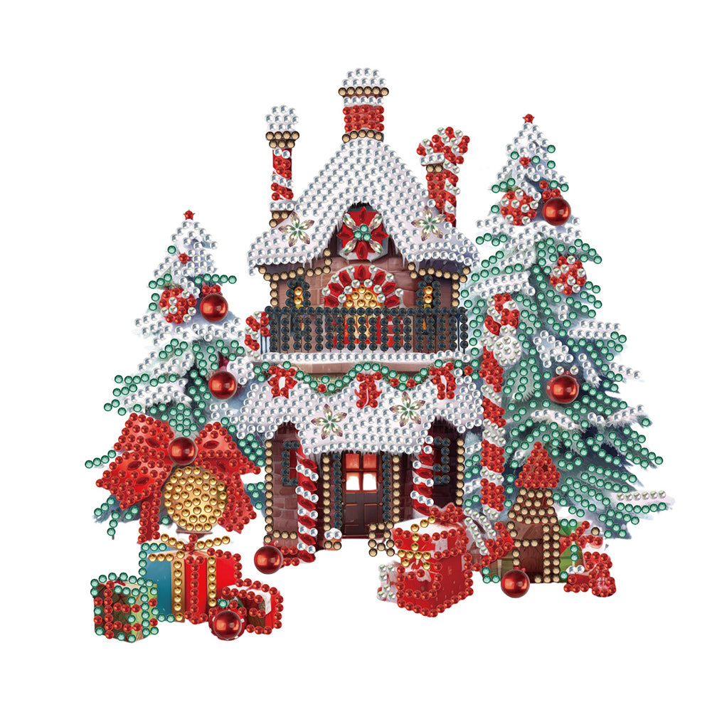 Christmas Cabin - Special Shaped Drill Diamond Painting 30*30CM