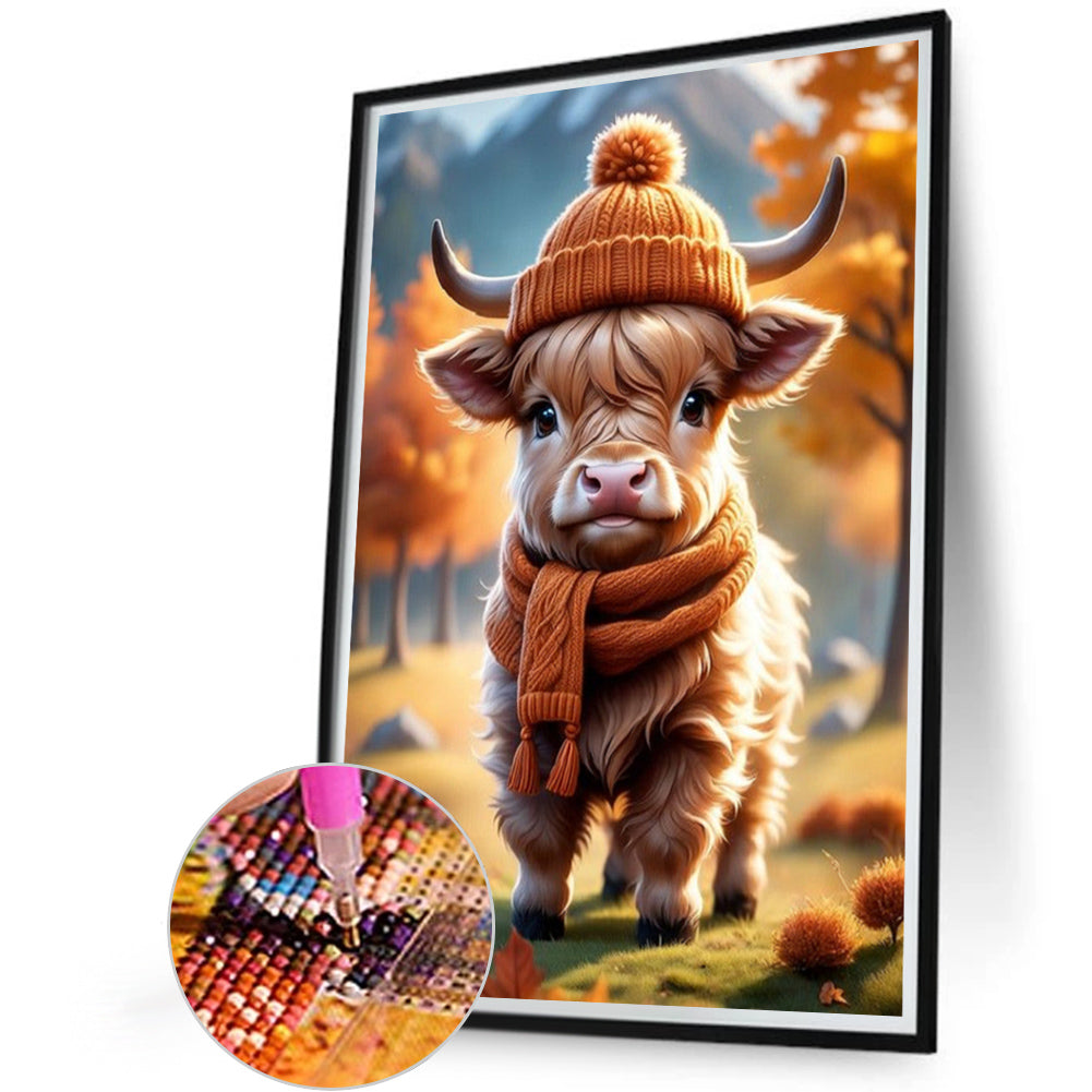 Woods Calf - Full Square Drill Diamond Painting 45*60CM