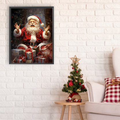 Santa Claus - Full Round Drill Diamond Painting 30*40CM