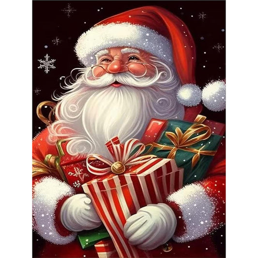 Santa Claus - Full Round Drill Diamond Painting 30*40CM