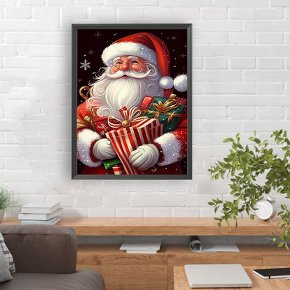 Santa Claus - Full Round Drill Diamond Painting 30*40CM