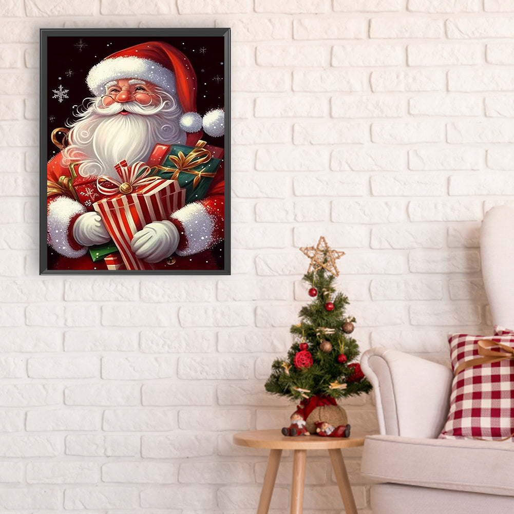 Santa Claus - Full Round Drill Diamond Painting 30*40CM