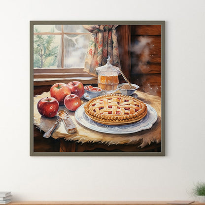 Winter Room - Full Round Drill Diamond Painting 30*30CM