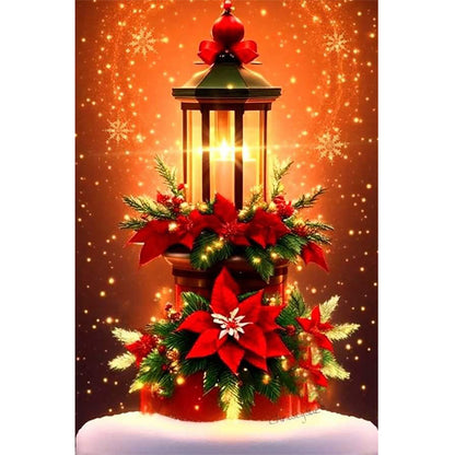 Christmas Holiday Atmosphere - Full Round Drill Diamond Painting 40*60CM