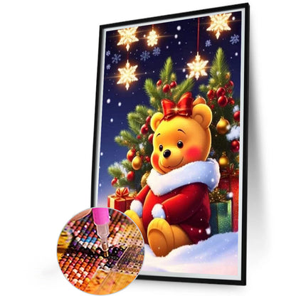 Christmas Holiday Atmosphere - Full Round Drill Diamond Painting 40*60CM