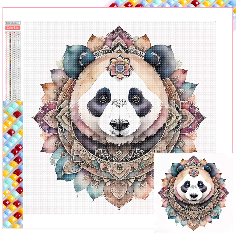 Panda - Full Square Drill Diamond Painting 30*30CM