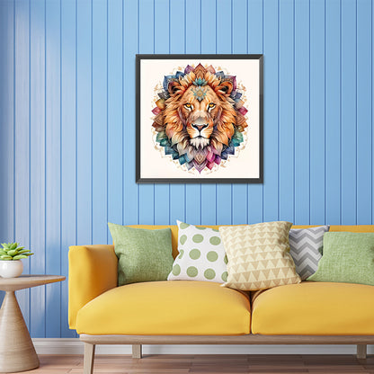 Lion - Full Square Drill Diamond Painting 30*30CM