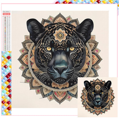 Black Panther - Full Square Drill Diamond Painting 30*30CM