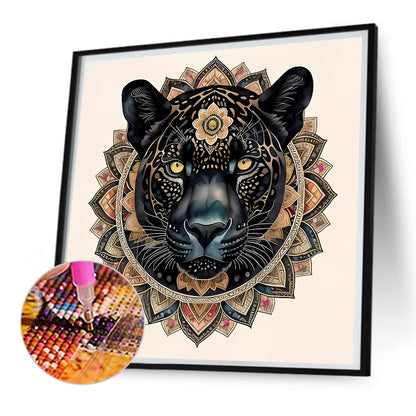 Black Panther - Full Square Drill Diamond Painting 30*30CM