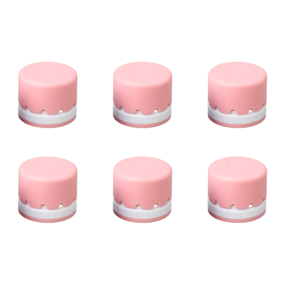 6Pcs Sewing Beeswax Hread Wax Thread Conditioner for Women Hand Sewing (Pink)