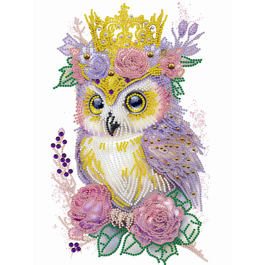 Garland Owl - Special Shaped Drill Diamond Painting 30*40CM