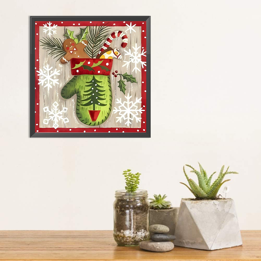 Christmas Set - Full Square Drill Diamond Painting 30*30CM