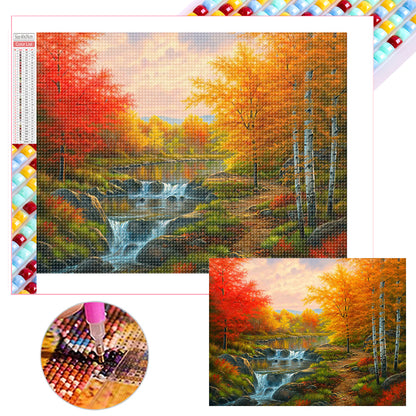 Landscape - Full Square Drill Diamond Painting 40*30CM