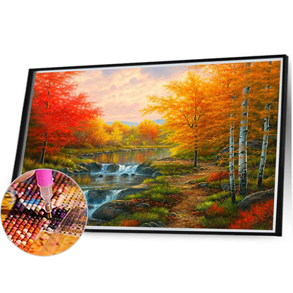 Landscape - Full Square Drill Diamond Painting 40*30CM