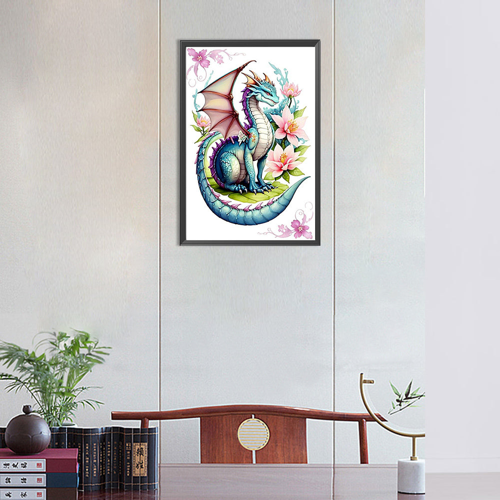 Dragon - Full Round Drill Diamond Painting 30*45CM