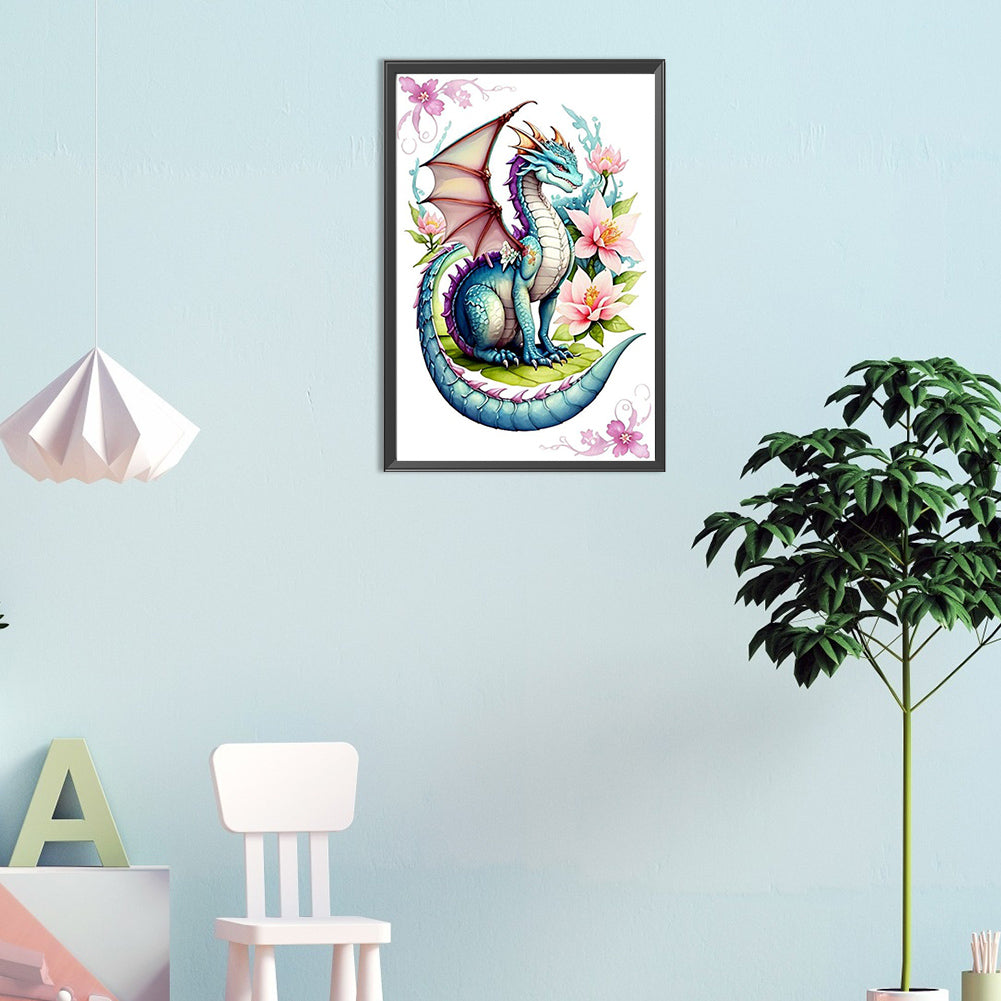 Dragon - Full Round Drill Diamond Painting 30*45CM