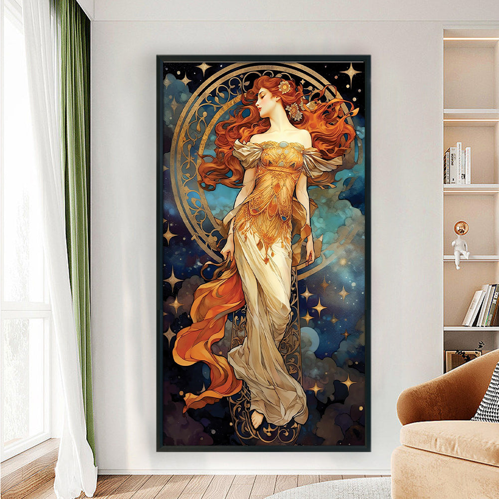 Star Goddess - 11CT Counted Cross Stitch 50*90CM