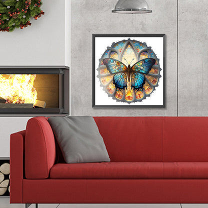 Butterfly Art - Full Round Drill Diamond Painting 30*30CM