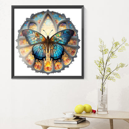 Butterfly Art - Full Round Drill Diamond Painting 30*30CM