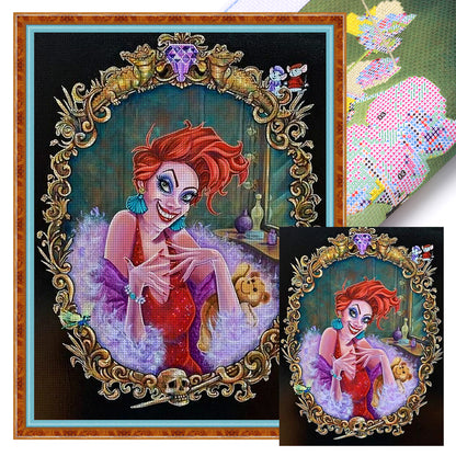 Disney Villain-Medusa - 11CT Stamped Cross Stitch 40*55CM