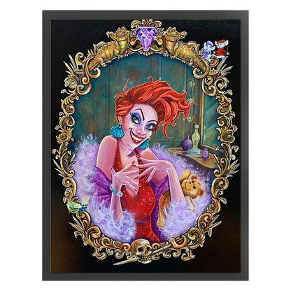 Disney Villain-Medusa - 11CT Stamped Cross Stitch 40*55CM