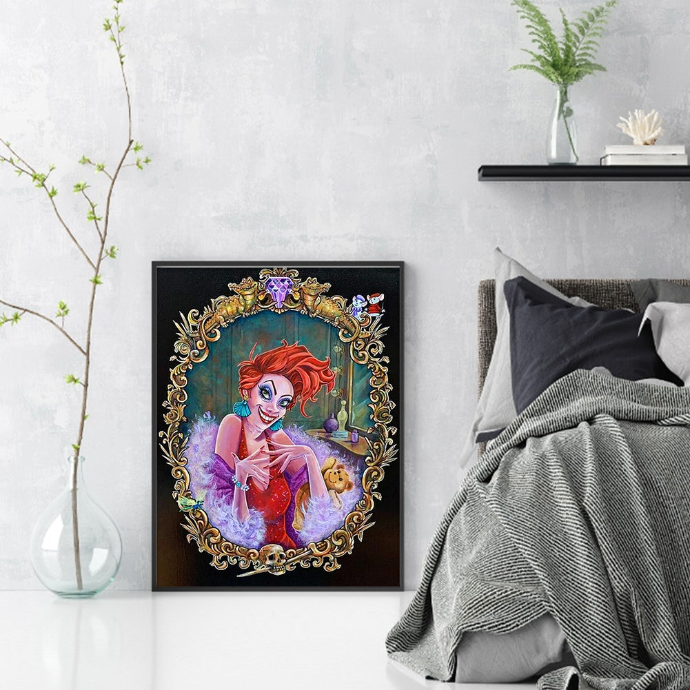 Disney Villain-Medusa - 11CT Stamped Cross Stitch 40*55CM