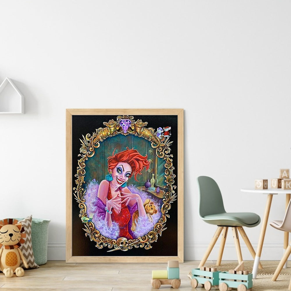 Disney Villain-Medusa - 11CT Stamped Cross Stitch 40*55CM