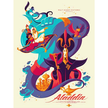 Disney-Aladdin - 11CT Stamped Cross Stitch 40*55CM