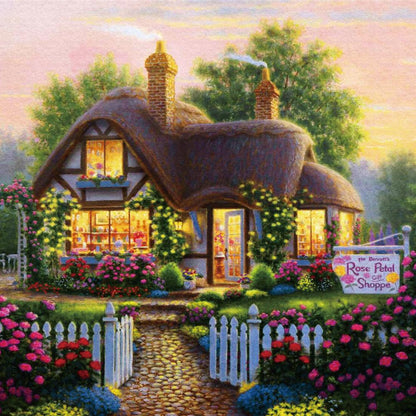 Cottage - Full Square Drill Diamond Painting 30*30CM