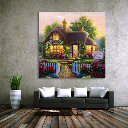 Cottage - Full Square Drill Diamond Painting 30*30CM