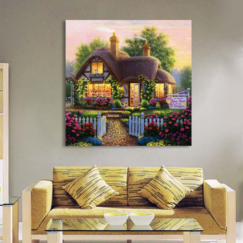 Cottage - Full Square Drill Diamond Painting 30*30CM