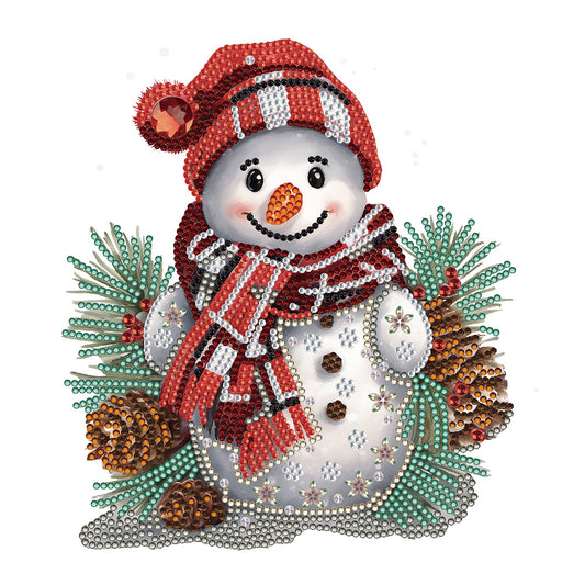 Snowman - Special Shaped Drill Diamond Painting 30*30CM