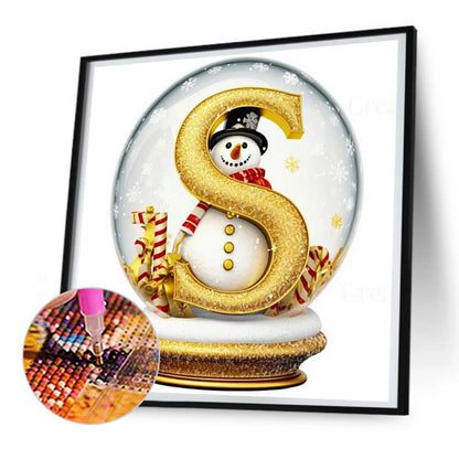 Christmas Crystal Ball S - Full Round Drill Diamond Painting 30*30CM