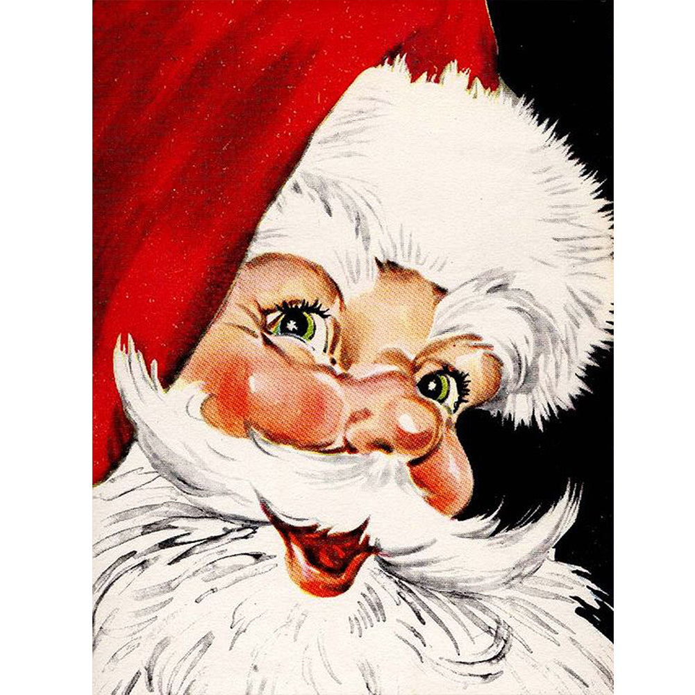 Santa Claus - Full Round Drill Diamond Painting 30*40CM