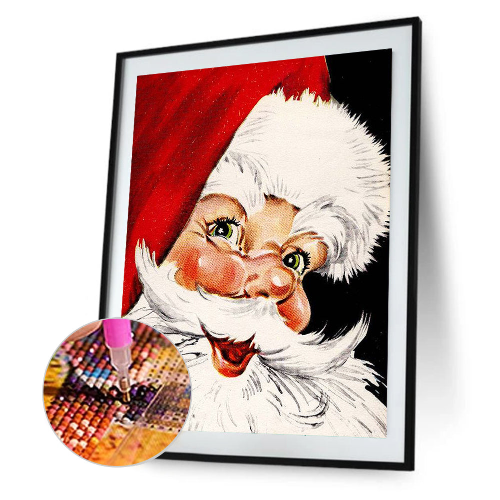 Santa Claus - Full Round Drill Diamond Painting 30*40CM