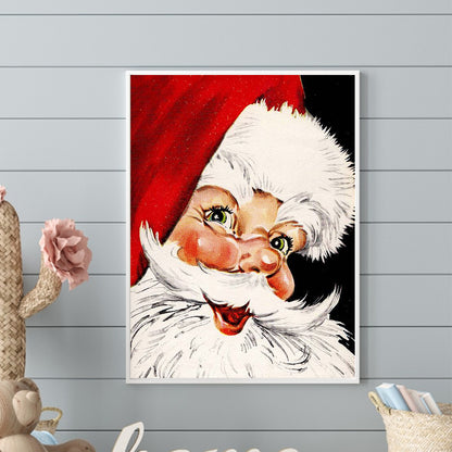 Santa Claus - Full Round Drill Diamond Painting 30*40CM