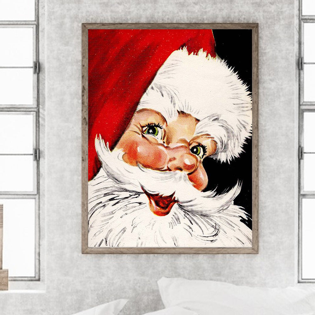 Santa Claus - Full Round Drill Diamond Painting 30*40CM